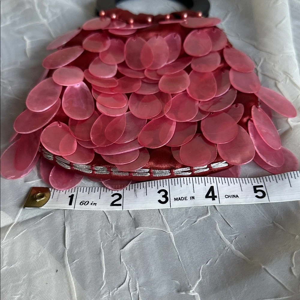Genuine Capiz Shells mini purse bag - Picture 7 of 11